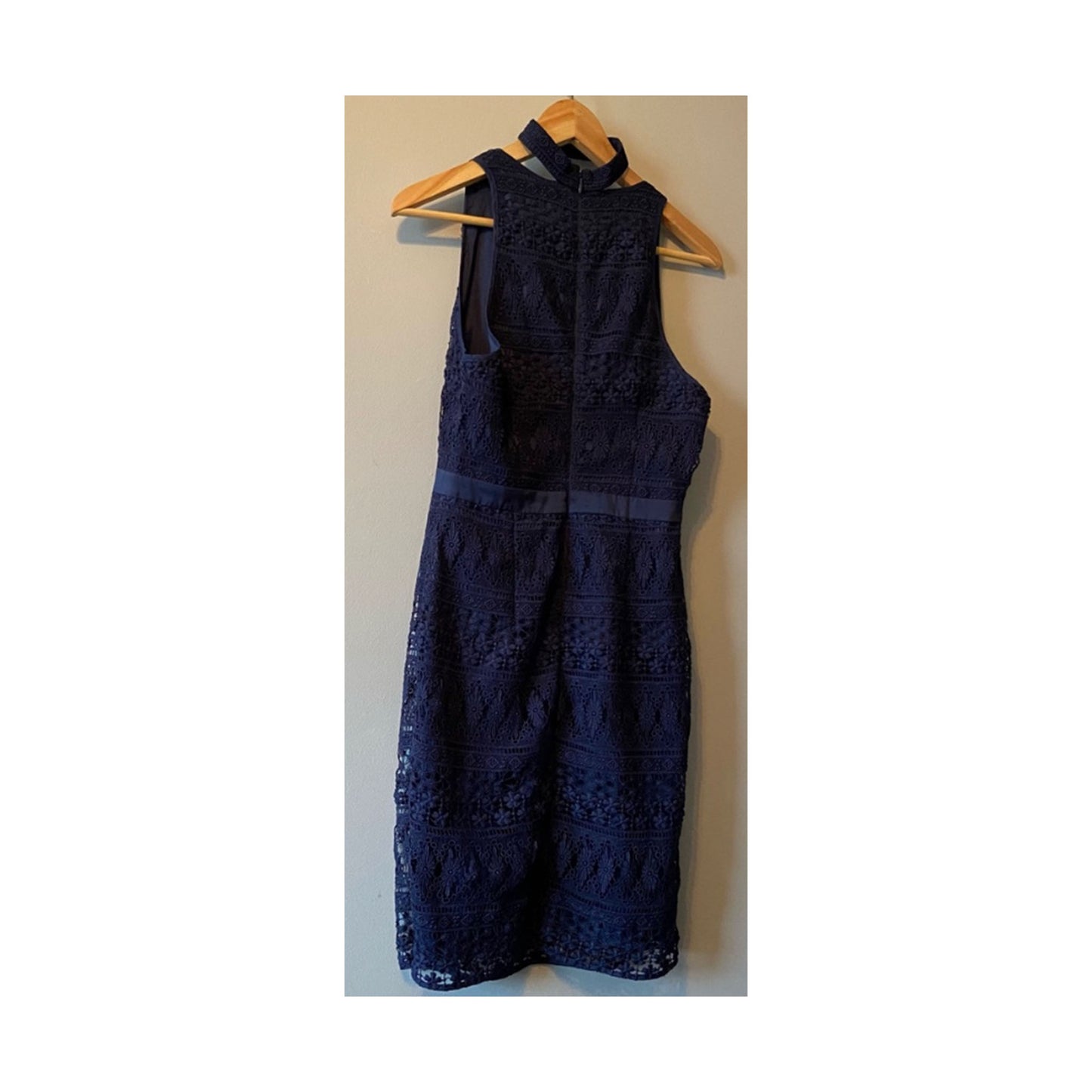 Likely Navy Blue Lace Dress